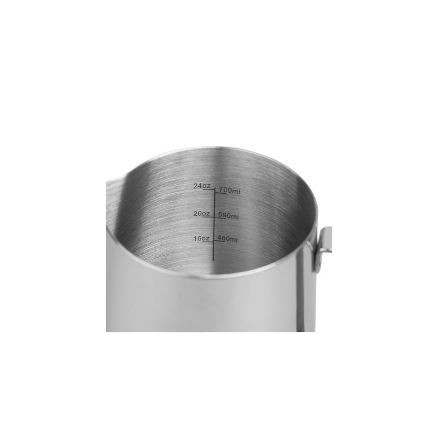 Rhino Coffee Gear Rhinowares Stainless Steel Pro Pitcher - Sidabrinis - 950 ml – 3