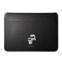 Karl Lagerfeld Saffiano Karl and Choupette NFT Computer Sleeve 13|14" Black Karl Lagerfeld Saffiano Karl and Choupette NFT Computer Sleeve 13|14" Black