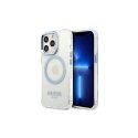 Guess case for iPhone 13 Pro Max 6.7" GUHMP13XHTRMB blue hard case Metal Outline Magsafe Guess case for iPhone 13 Pro Max 6.7" GUHMP13XHTRMB blue hard case Metal Outline Magsafe