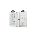 Guess dėklas skirtas iPhone 13 Pro Max 6,7" GUHMP13XHTRMB mėlynas hard dėklas Metal Outline Magsafe Guess dėklas skirtas iPhone 13 Pro Max 6,7" GUHMP13XHTRMB mėlynas hard dėklas Metal Outline Magsafe