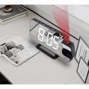 Led alarm clock with izoxis 19576 projector Led alarm clock with izoxis 19576 projector
