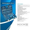 Set of tools Högert Technik 95 (HT1R426)