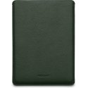 Woolnut Leather Sleeve protective pocket 13" MacBook Pro & Air, green