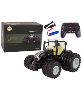 Lean Cars Nuotoliniu būdu valdomas traktorius R/C Juodas 2.4G Metal
