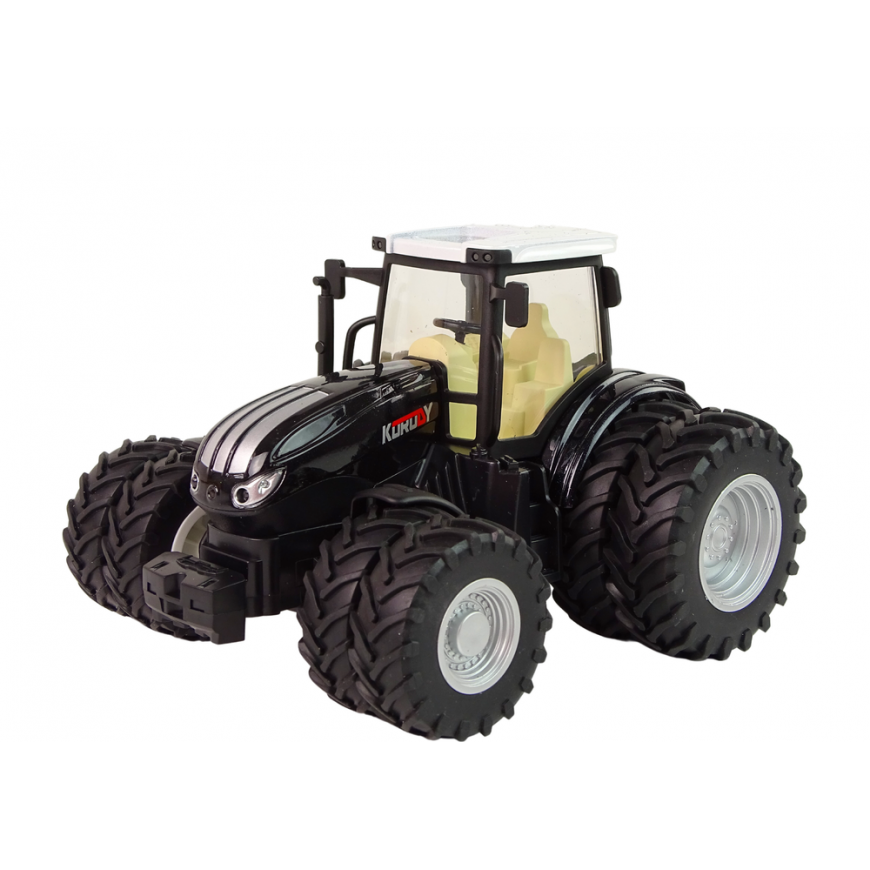 Lean Cars Nuotoliniu būdu valdomas traktorius R/C Juodas 2.4G Metal – 2