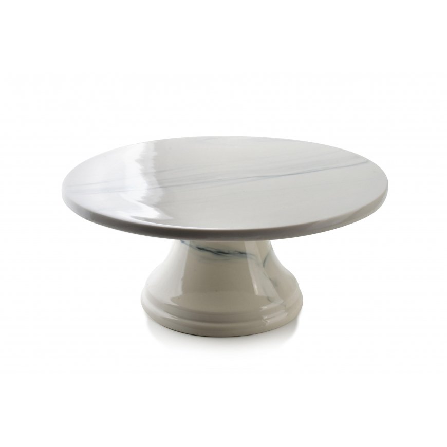 Affek Design LOUISE Gray serving stand - white