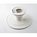 Affek Design LOUISE Pilkas serviravimo stovas - baltas