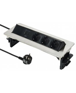 Electraline 62570 Multisocket In-Desk 3p 2xUSB / 2m