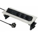 Electraline 62570 Multisocket In-Desk 3p 2xUSB / 2m Electraline 62570 Multisocket In-Desk 3p 2xUSB / 2m