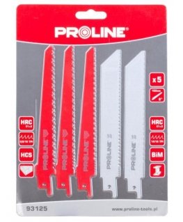 Proline 93125 Mixed Saw Blades, 152 mm, 5 pcs., (TPS710, TPS1050)