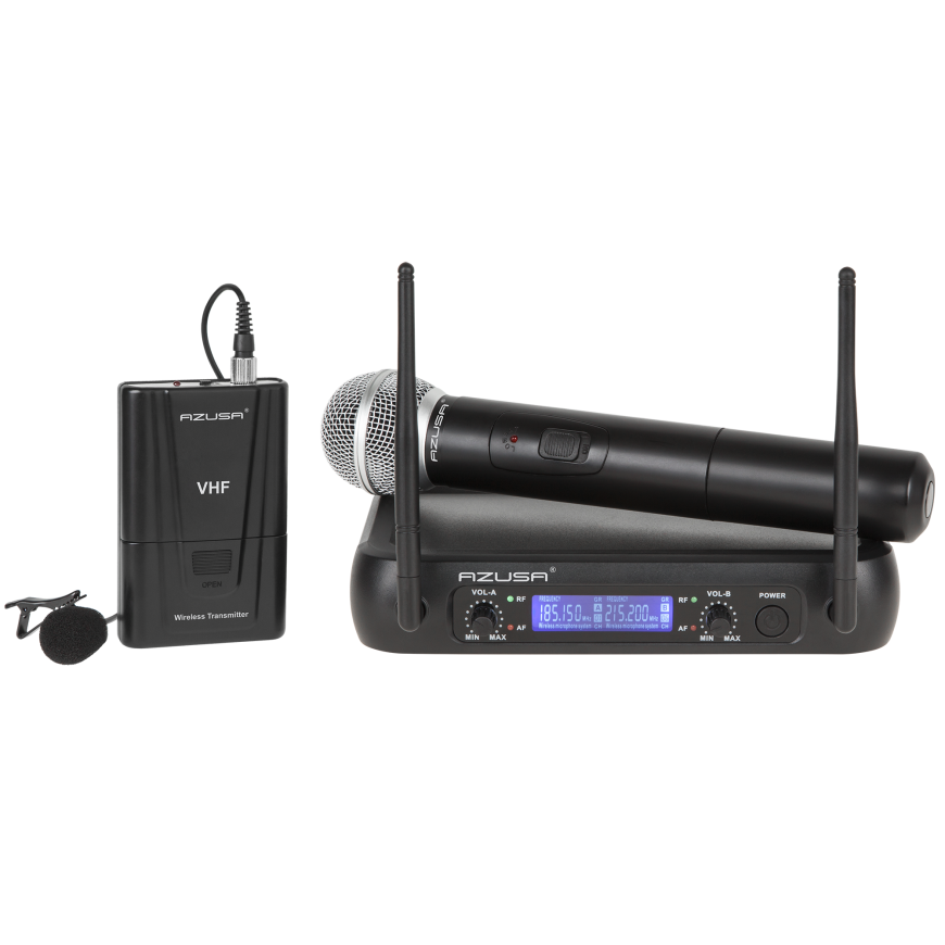 Azusa VHF Microphone 2 Channels WR-358LD