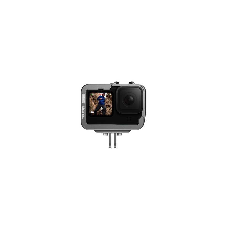 TELESIN Alu cage for GoPro Hero11/10/9 – 2