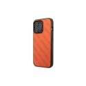 Karl Lagerfeld Case for iPhone 13 Pro KLHCP13LPTLO Orange Hard Case Allover Logo Karl Lagerfeld Case for iPhone 13 Pro KLHCP13LPTLO Orange Hard Case Allover Logo