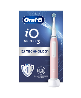 Braun iOG3.1A6.0P Oral-B iO3 Electric Toothbrush Blush Pink