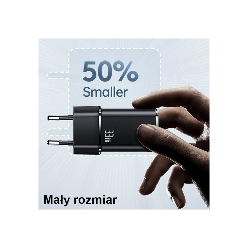 Įkroviklis Usams T43 1x USB-A 1x USB-C 3 A (USA800) – 4