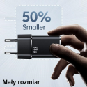 Įkroviklis Usams T43 1x USB-A 1x USB-C 3 A (USA800) Įkroviklis Usams T43 1x USB-A 1x USB-C 3 A (USA800)