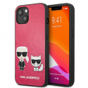 Karl Lagerfeld KLHCP13SPCUSKCP iPhone 13 mini 5.4" fuchsia/fuchsia hard case Ikonik Karl & Choupette Karl Lagerfeld KLHCP13SPCUSKCP iPhone 13 mini 5.4" fuchsia/fuchsia hard case Ikonik Karl & Choupette