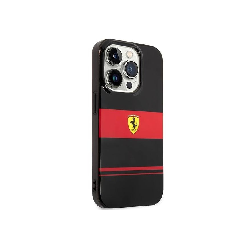 Ferrari case for iPhone 14 Pro Max 6.7" FEHMP14XUCOK Black Hardcase Magsafe IML Bicolor – 4