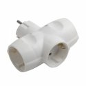 Electraline 55040 Адаптер 3 Гнезда16A 250V Electraline 55040 Адаптер 3 Гнезда16A 250V