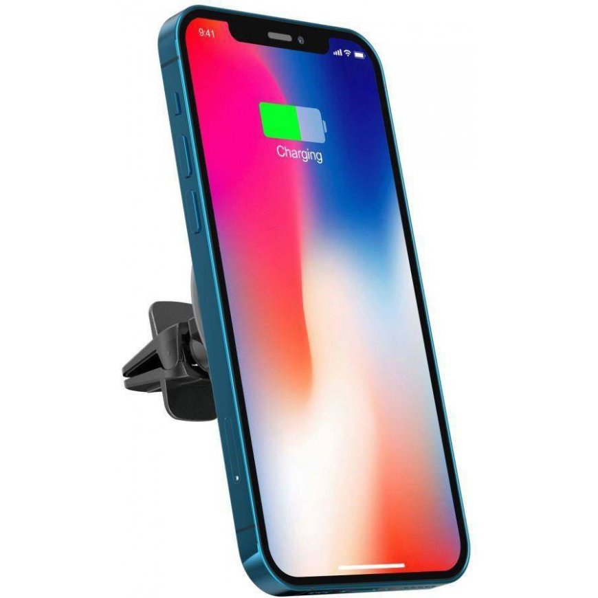 Tech-Protect TECH-PROTECT A2 MAGNETIC MAGSAFE VENT AUTOMOBILINIS MONTAVIMAS BEVIELIS ĮKROVIKLIS 15W Juodas – 3
