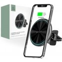 Tech-Protect TECH-PROTECT A2 MAGNETIC MAGSAFE VENT CAR MOUNT WIRELESS CHARGER 15W Black