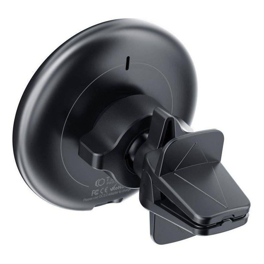 Tech-Protect TECH-PROTECT A2 MAGNETIC MAGSAFE VENT CAR MOUNT WIRELESS CHARGER 15W Black – 5