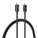 Cable USB-C USB-C Remax Ladon, USB4.0, RC-C039, 1m, 240W, (black) Cable USB-C USB-C Remax Ladon, USB4.0, RC-C039, 1m, 240W, (black)