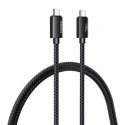 Cable USB-C USB-C Remax Ladon, USB4.0, RC-C039, 1m, 240W, (black) Cable USB-C USB-C Remax Ladon, USB4.0, RC-C039, 1m, 240W, (black)