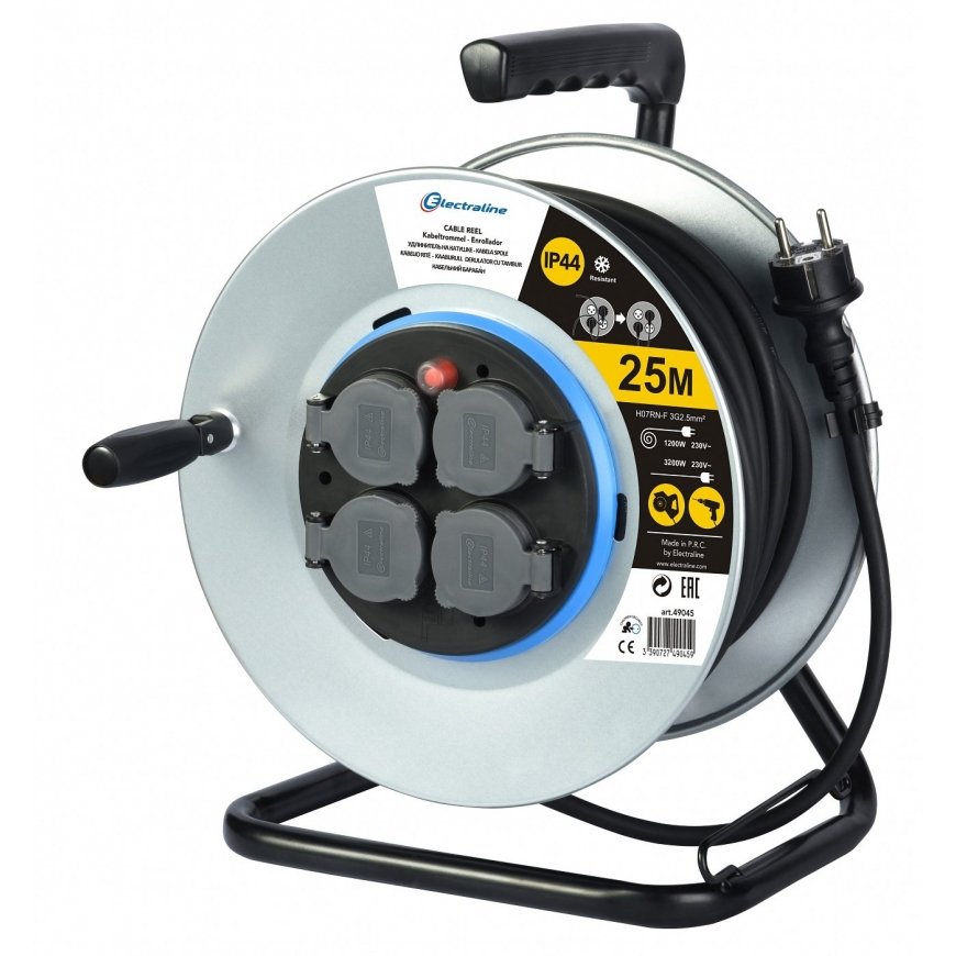 Electraline 49045 Cable Reel 25M