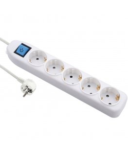Electraline 62012 Удлинитель 5P 1.5M