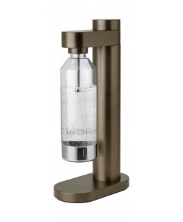 Stelton Brus Carbonator dark brown metallic