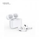 Usams YM Airpods Pro size Stereo TWS Wireless Headphones with POP-UP / Charging Case (MWP22ZM/A) White Usams YM Airpods Pro size Stereo TWS Wireless Headphones with POP-UP / Charging Case (MWP22ZM/A) White