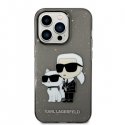 Karl Lagerfeld Case for iPhone 14 Pro Max 6.7" KLHCP14XHNKCTGK Juda Hard Case Glitter Karl&Choupette