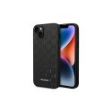 Karl Lagerfeld Case for iPhone 14 Plus 6.7" KLHCP14MSAKLHPK Black HC PU Saffiano Mono Metal Logo Karl Lagerfeld Case for iPhone 14 Plus 6.7" KLHCP14MSAKLHPK Black HC PU Saffiano Mono Metal Logo