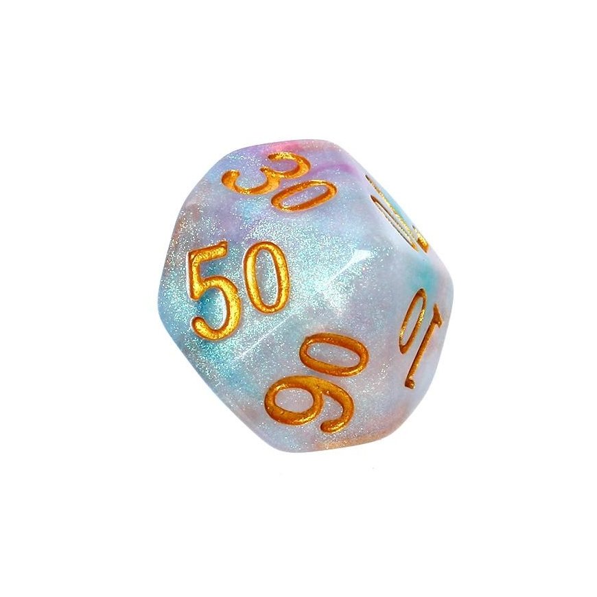 REBEL RPG Dice Set - Acrylic - Essence of Magic – 5