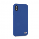 Case hardcase BMW BMHCPXMSILNA iPhone X /Xs blue/navy Silicone M Collection