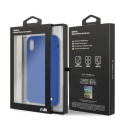 Case hardcase BMW BMHCPXMSILNA iPhone X /Xs blue/navy Silicone M Collection