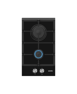 Simfer Hob H3.201.TGRSP Gas on glass, Number of burners/cooking