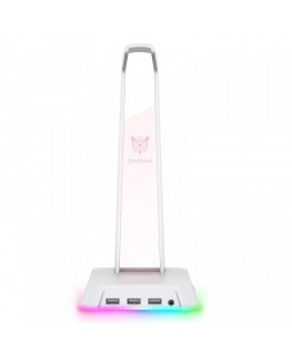Onikuma Stojak na headphones with RGB lighting Onikuma ST2 white