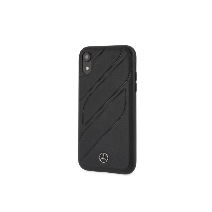 Dėklas Mercedes MEHCI61THLBK iPhone Xr juoda|juodas hardcase New Organic I – 2