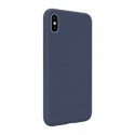 Evelatus Apple iPhone Xs Max Premium Soft Touch Silicone Case Midnight Blue