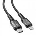 Кабель USB-C на Lightning Acefast C1-01, 1,2 м (черный) Кабель USB-C на Lightning Acefast C1-01, 1,2 м (черный)