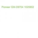 Pioneer GM-D9704