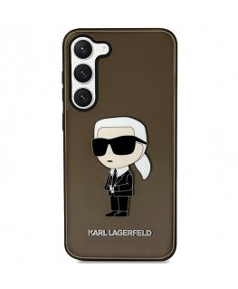Karl Lagerfeld Case for Samsung Galaxy S23 Plus KLHCS23MHNIKTCK Black HC IML NFT Ikonik