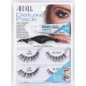 Ardell Set Deluxe 120 Demi Black 2 pair sztucznych rzęs + klej do rzęs 2.5g + applicator do rzęs Ardell Set Deluxe 120 Demi Black 2 pair sztucznych rzęs + klej do rzęs 2.5g + applicator do rzęs