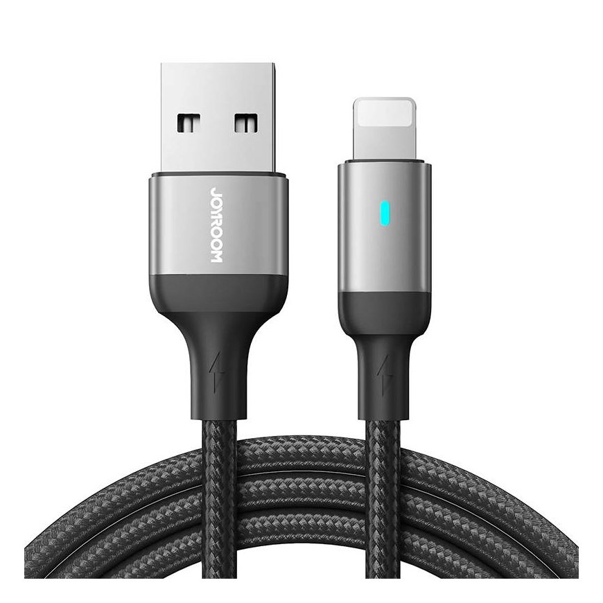 Cable to USB-A / Lightning / 2.4A / 1.2m Joyroom S-UL012A10 (black)