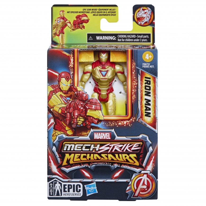 MARVEL Mech Strike 3.0 Mängufiguur, 10 cm