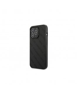 Karl Lagerfeld Case iPhone 13 Pro KLHCP13LPTLK Black Hard Case Allover Logo