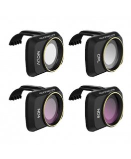 4 filtrų rinkinys CPL ND 4/8 UV Sunnylife, skirtas DJI Mini 2 (MM-FI9257)