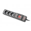 ARMAC M3/25/CZ Armac Surge Protection MULTI M3 (3 sockets) 2.5m black ARMAC M3/25/CZ Armac Surge Protection MULTI M3 (3 sockets) 2.5m black